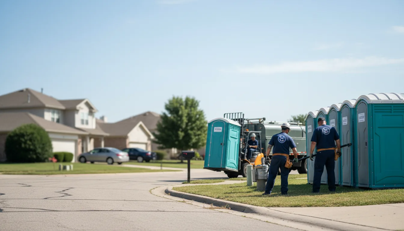Porta Potty Rental in Saint Peter, IL near me